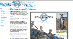 Desktop Screenshot of hawaiifishingnews.com